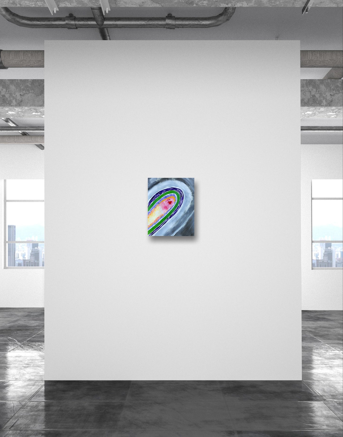 Amethyst in Love-Canvas Paper-Sam Berg Studio-SAM BERG STUDIO
