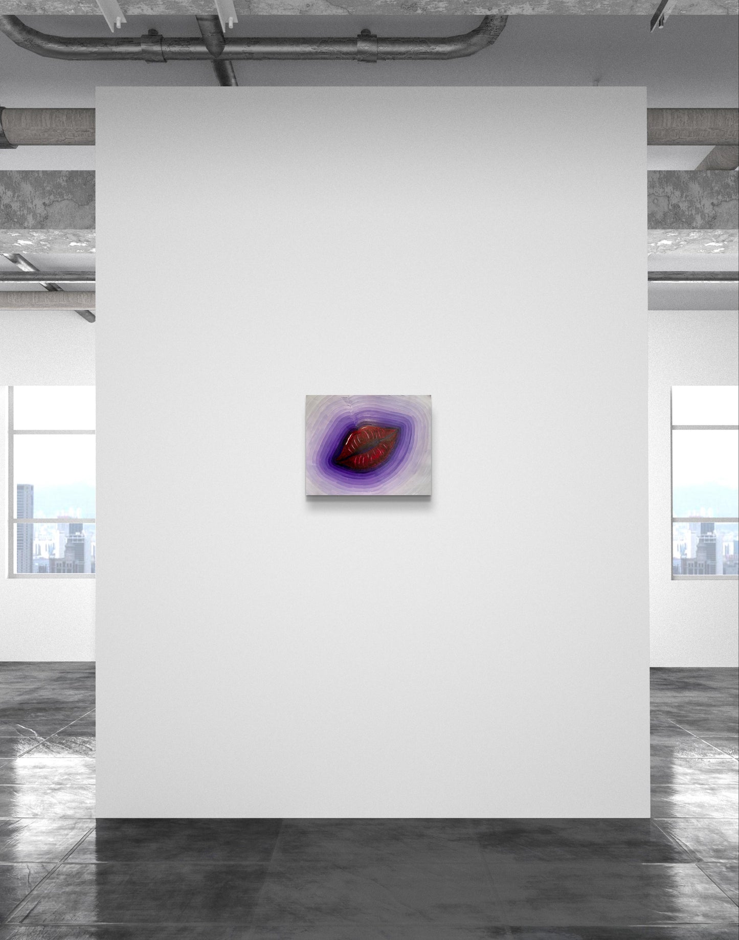 Purple Rain-Canvas Paper-Sam Berg Studio-SAM BERG STUDIO