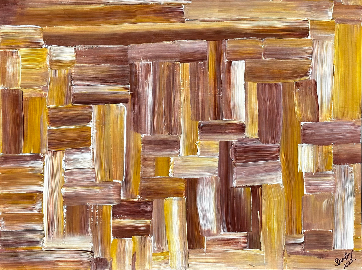Coffee Puzzle-Canvas Paper-Sam Berg Studio-SAM BERG STUDIO