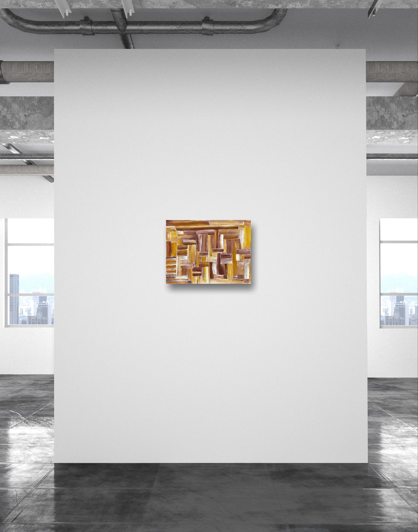 Coffee Puzzle-Canvas Paper-Sam Berg Studio-SAM BERG STUDIO