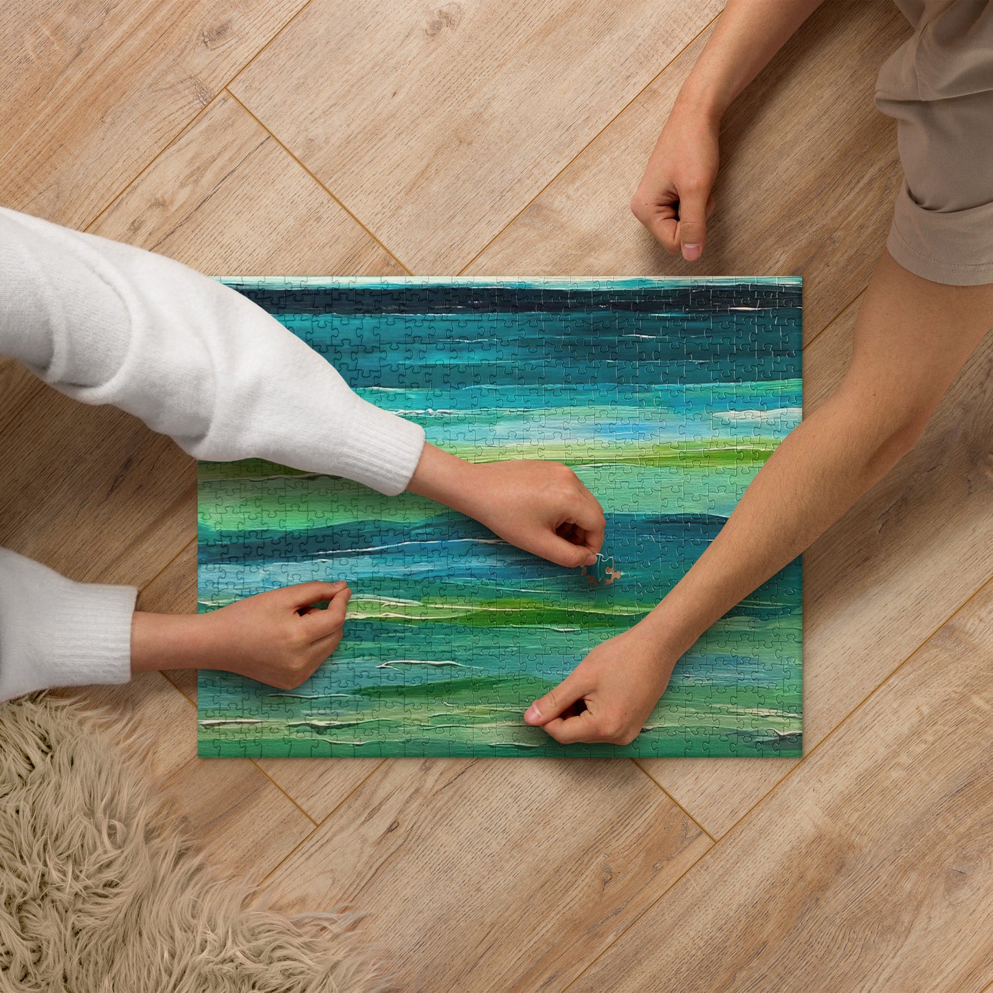 Exumas Artwork Puzzle-Merch-SBS Printful-520 pieces-SAM BERG STUDIO