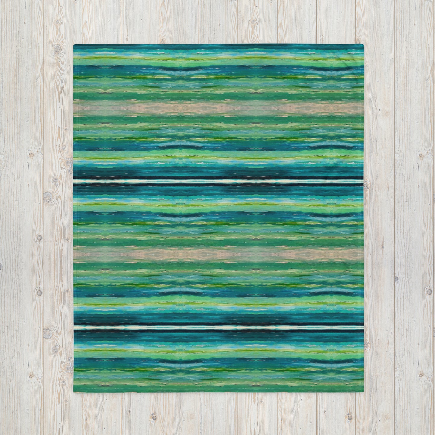 Exumas Throw Blanket-Merch-SBS Printful-SAM BERG STUDIO