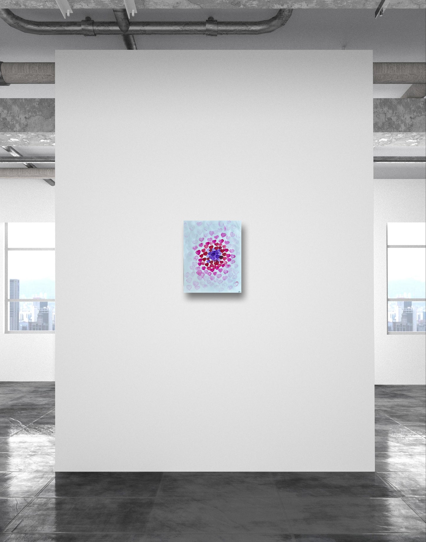 Love Spray-Canvas Paper-Sam Berg Studio-SAM BERG STUDIO