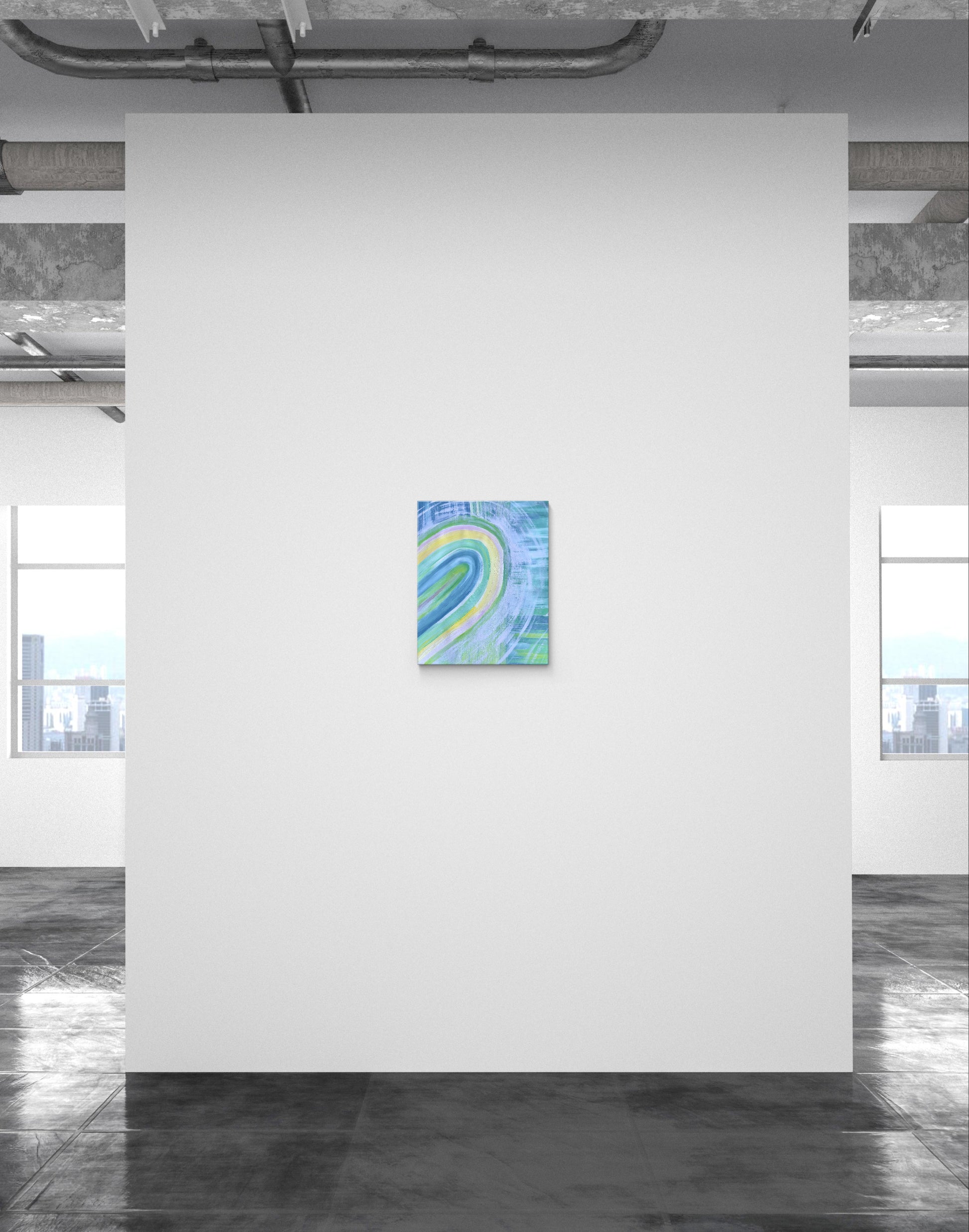 Mellow Heart-Canvas Paper-Sam Berg Studio-SAM BERG STUDIO