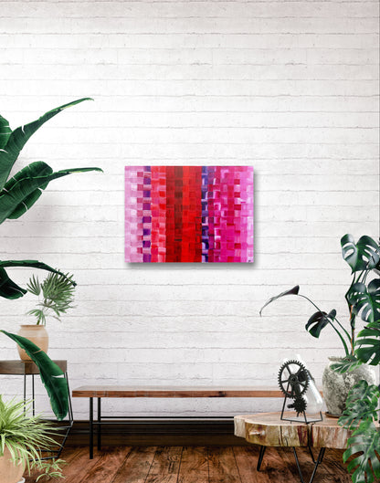 Intertwined with Blood-Canvas Panel-Sam Berg Studio-SAM BERG STUDIO