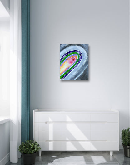 Amethyst in Love-Canvas Paper-Sam Berg Studio-SAM BERG STUDIO