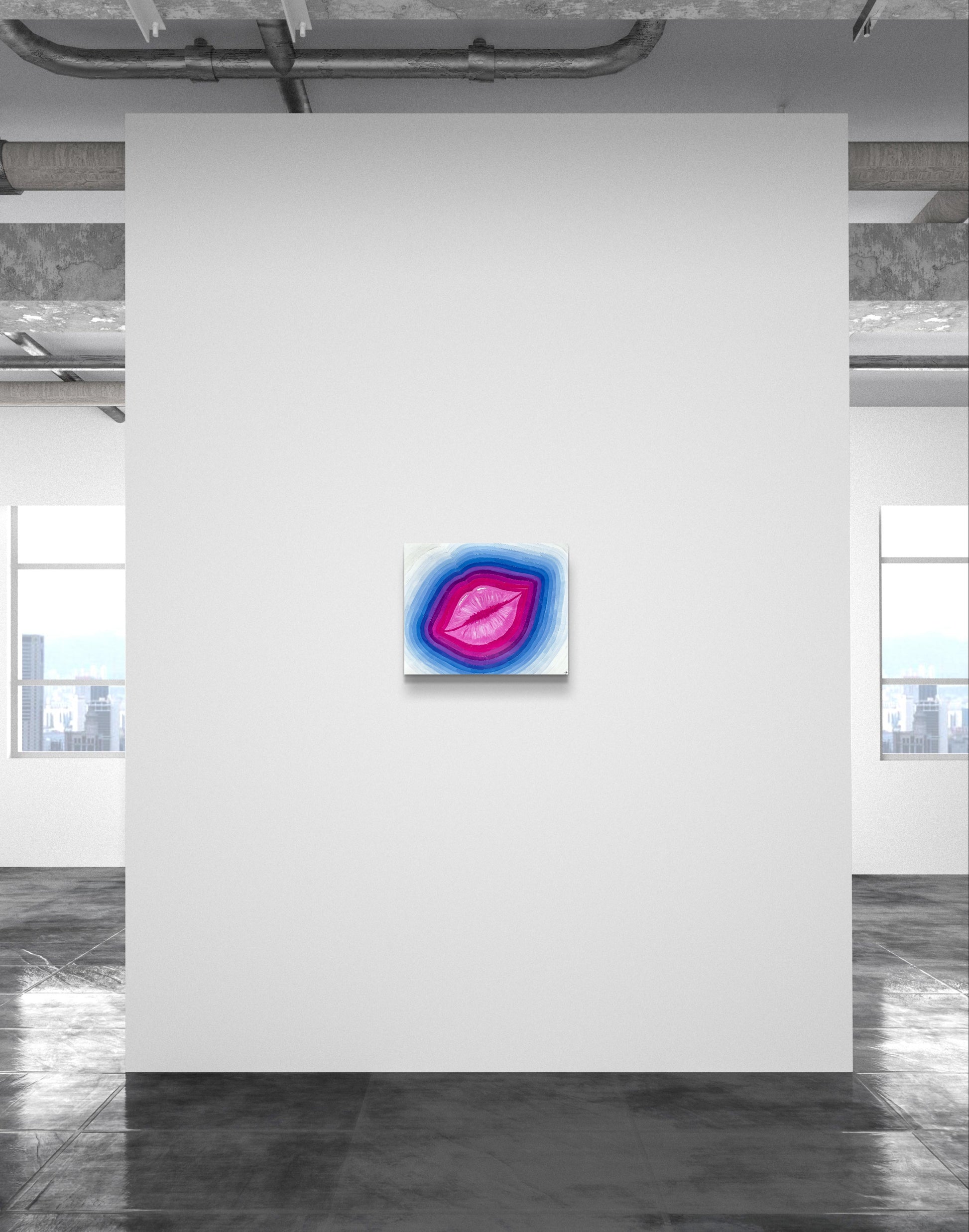 Cold Lips-Canvas Paper-Sam Berg Studio-SAM BERG STUDIO