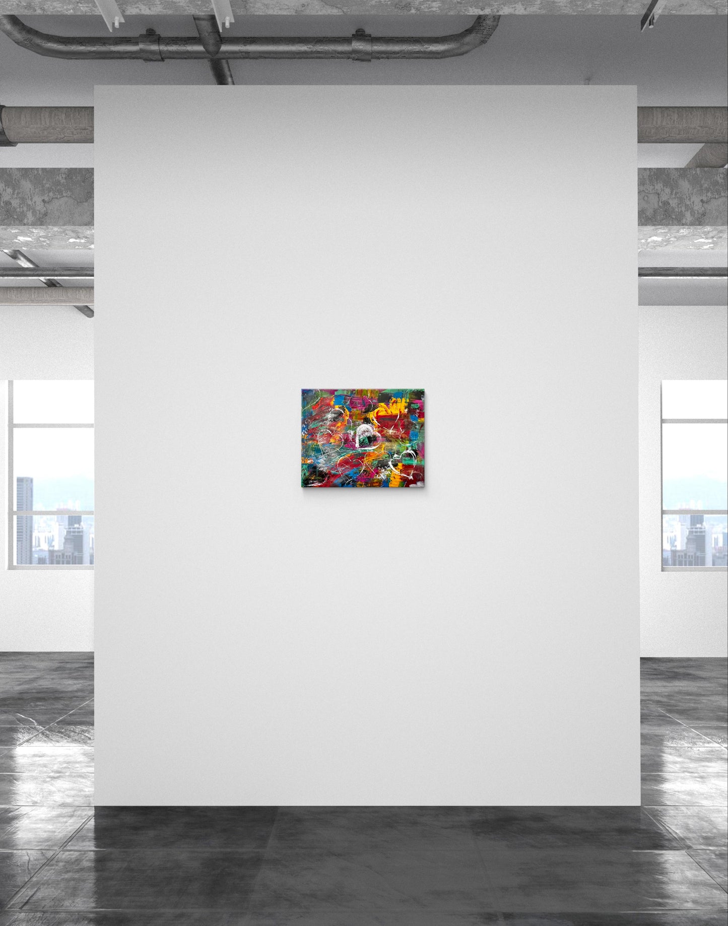 It's Complicated-Canvas Paper-Sam Berg Studio-SAM BERG STUDIO