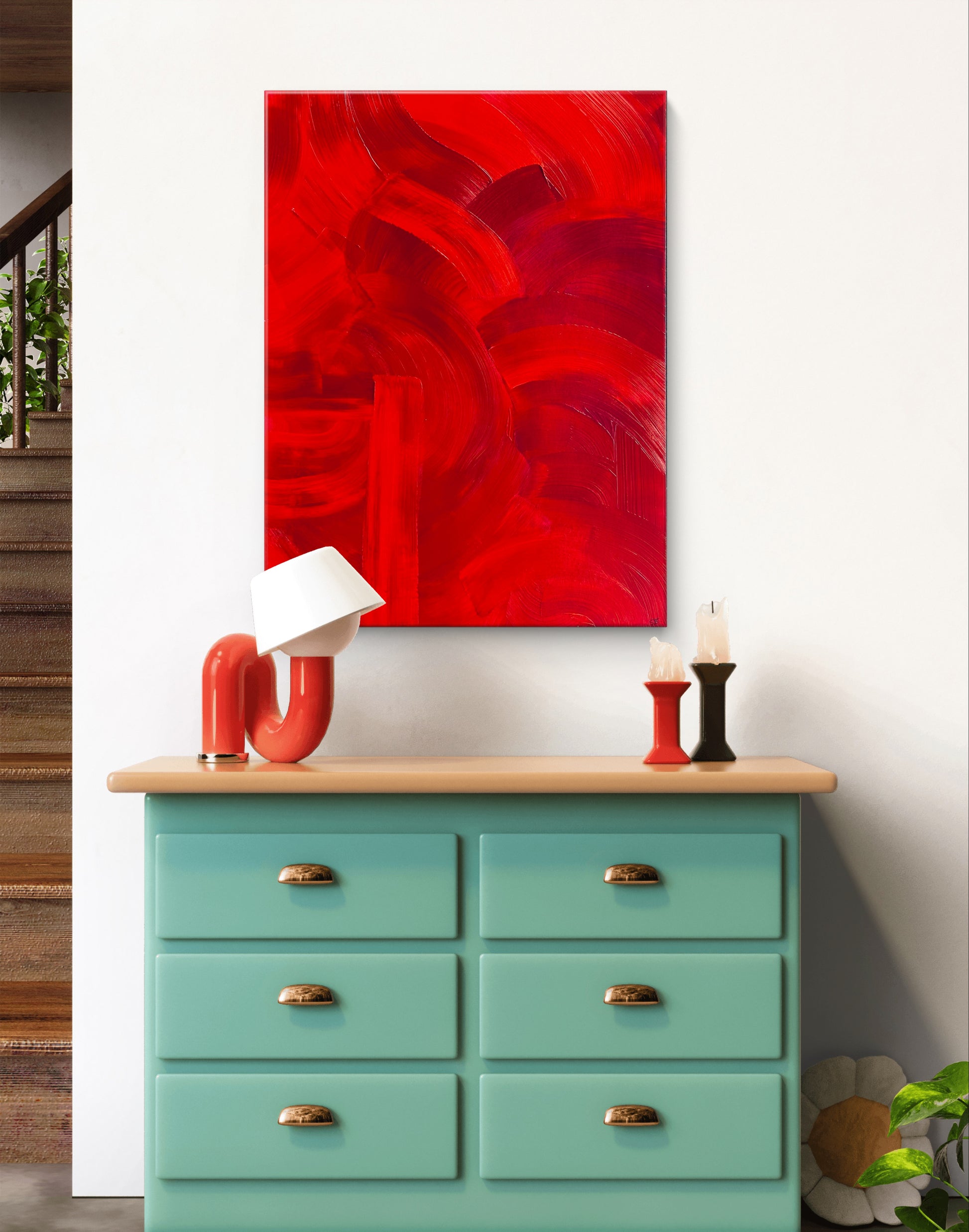 Oxytocin-Canvas Paper-Sam Berg Studio-SAM BERG STUDIO