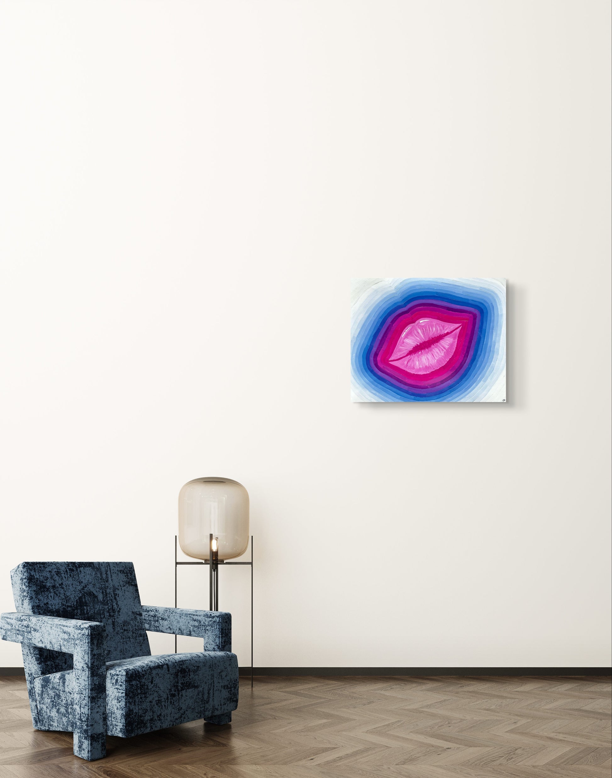 Cold Lips-Canvas Paper-Sam Berg Studio-SAM BERG STUDIO
