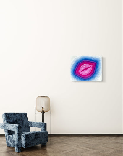 Cold Lips-Canvas Paper-Sam Berg Studio-SAM BERG STUDIO