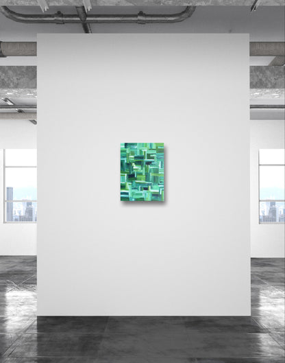 Emerald Jungle-Canvas Panel-Sam Berg Studio-SAM BERG STUDIO