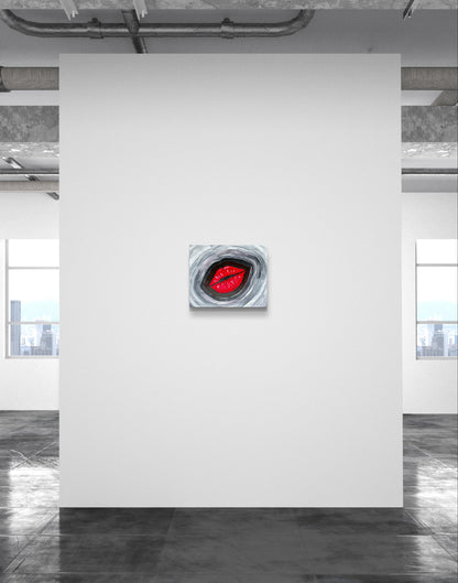 Serious Smooch-Canvas Paper-Sam Berg Studio-SAM BERG STUDIO
