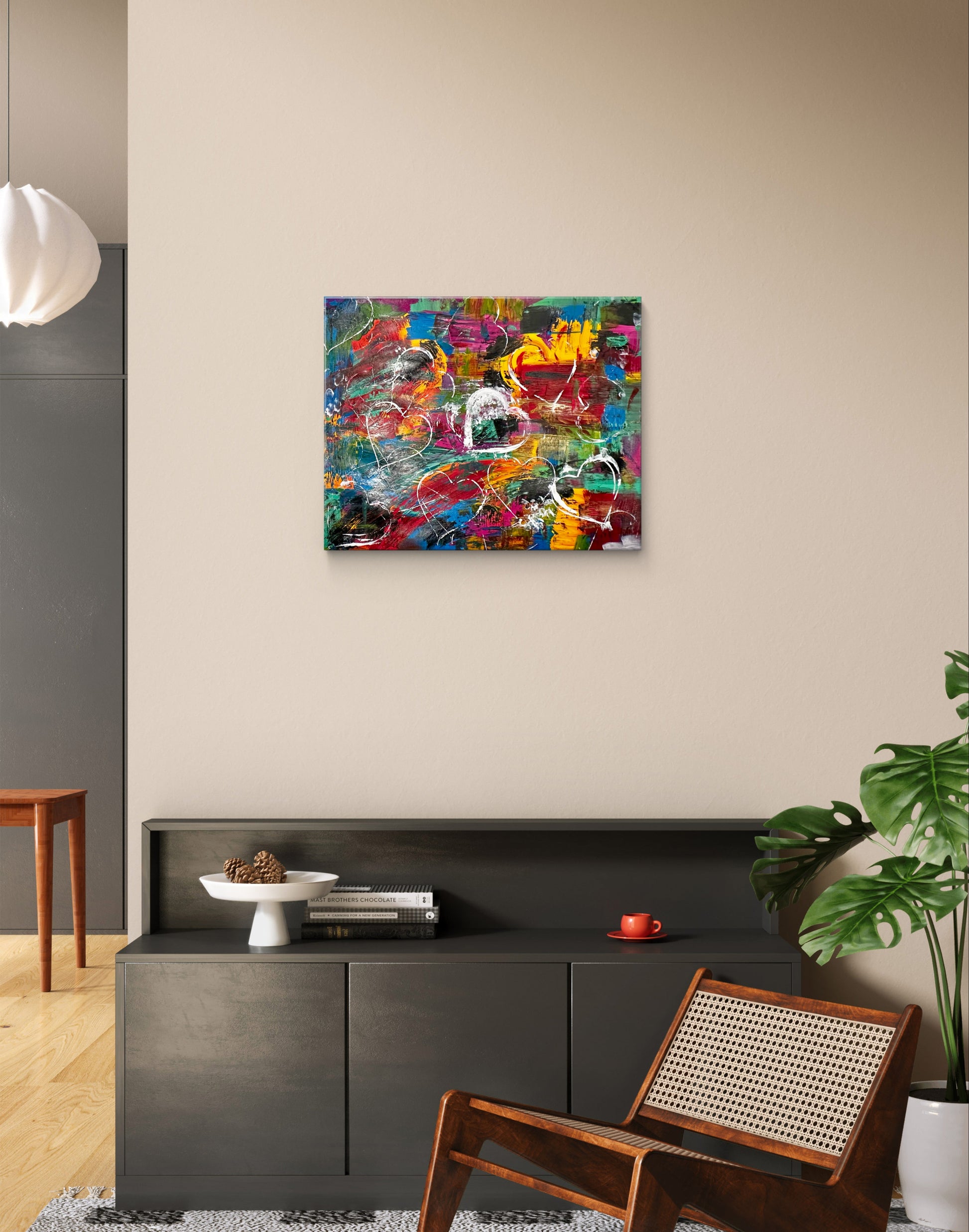 It's Complicated-Canvas Paper-Sam Berg Studio-SAM BERG STUDIO