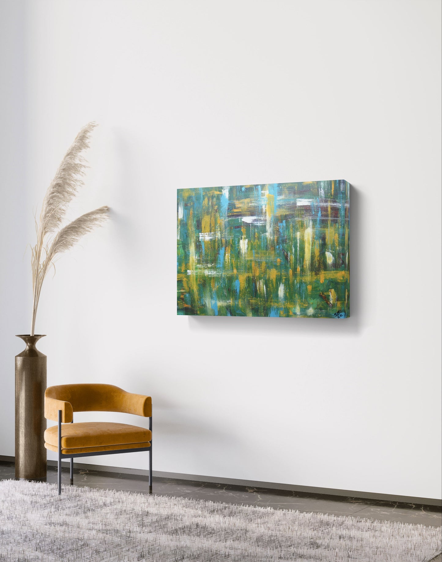 Layers of Blur-Mounted Canvas-Sam Berg Studio-SAM BERG STUDIO