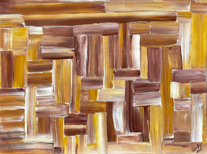 Coffee Puzzle-Canvas Paper-Sam Berg Studio-SAM BERG STUDIO