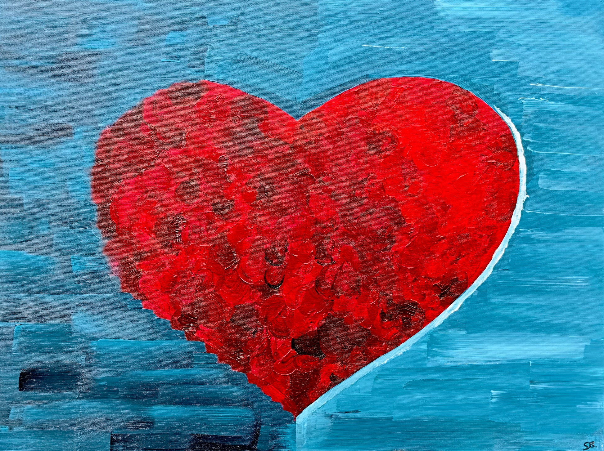 Drowned in Love-Canvas Panel-Sam Berg Studio-SAM BERG STUDIO