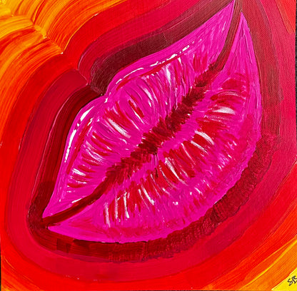 Pink Heelz-Canvas Paper-Sam Berg Studio-SAM BERG STUDIO