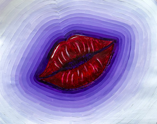 Purple Rain-Canvas Paper-Sam Berg Studio-SAM BERG STUDIO