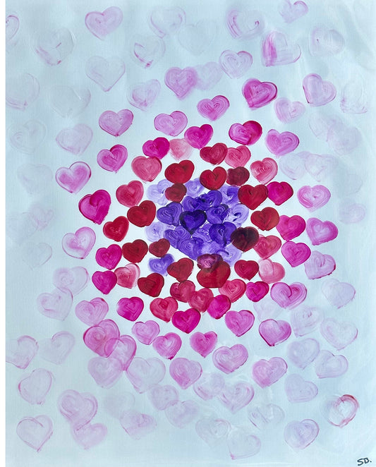 Love Spray-Canvas Paper-Sam Berg Studio-SAM BERG STUDIO