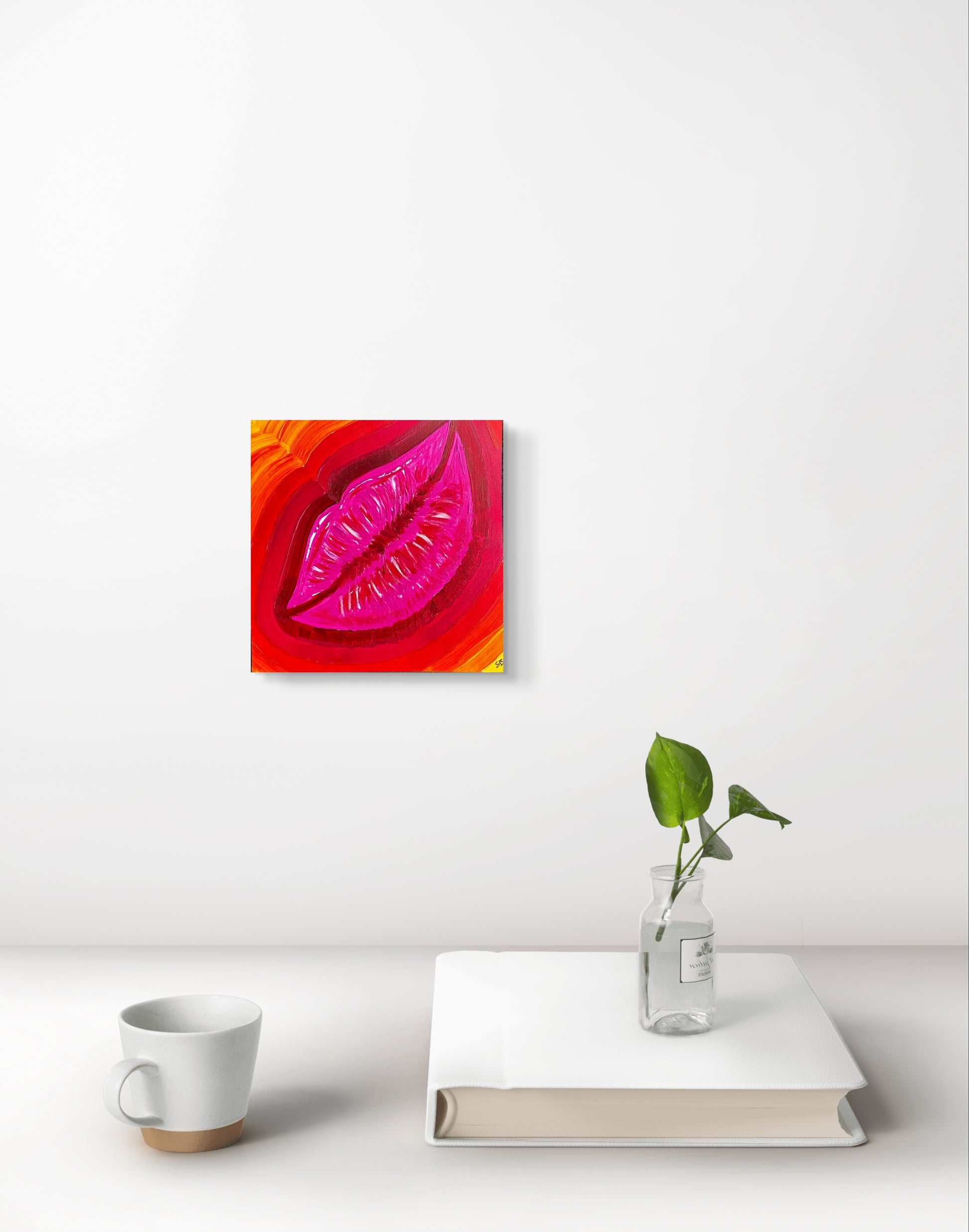 Pink Heelz-Canvas Paper-Sam Berg Studio-SAM BERG STUDIO