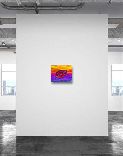 Shut up & Kiss me-Canvas Paper-Sam Berg Studio-SAM BERG STUDIO