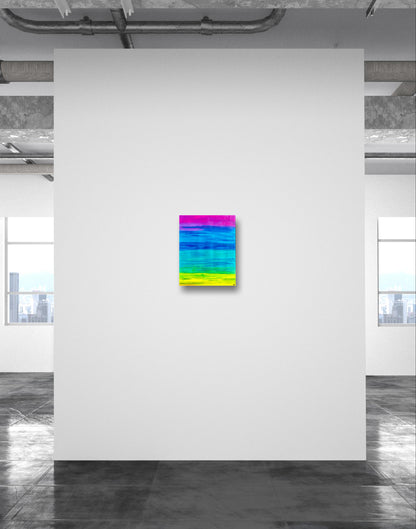 Bubblegum Rainbow-Canvas Paper-Sam Berg Studio-SAM BERG STUDIO