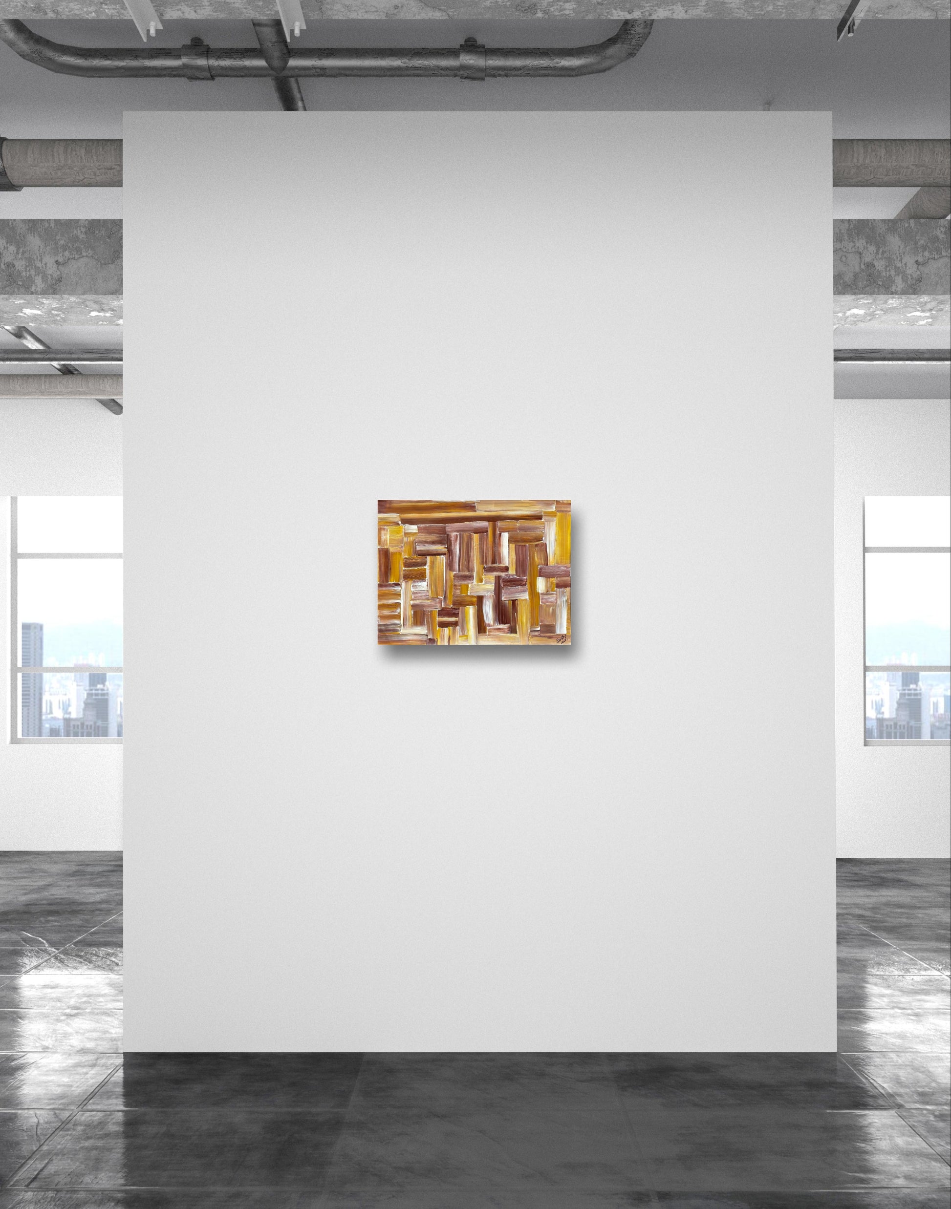 Coffee Puzzle-Canvas Paper-Sam Berg Studio-SAM BERG STUDIO