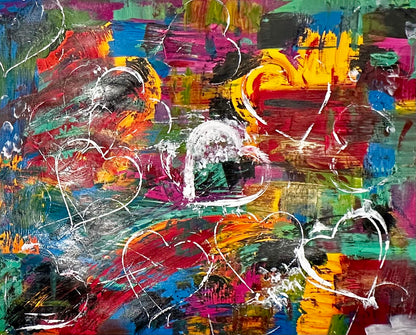 It's Complicated-Canvas Paper-Sam Berg Studio-SAM BERG STUDIO